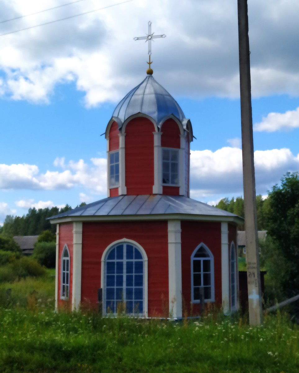 Часовня Казанской иконы Божией Матери, Лугинино (Удомельский городской округ, Тверская область). фасады