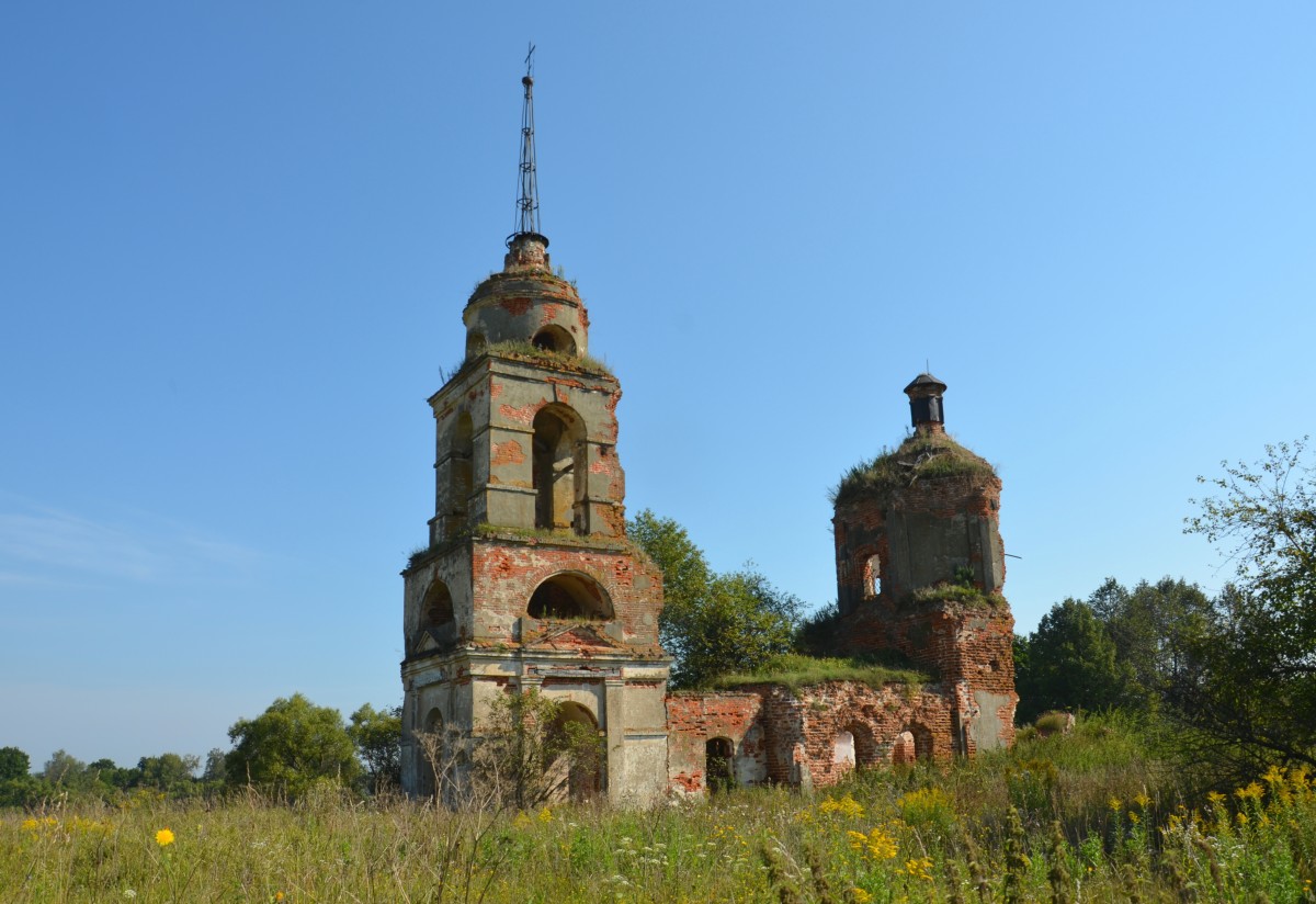 Шеино. Церковь Успения Пресвятой Богородицы. фасады