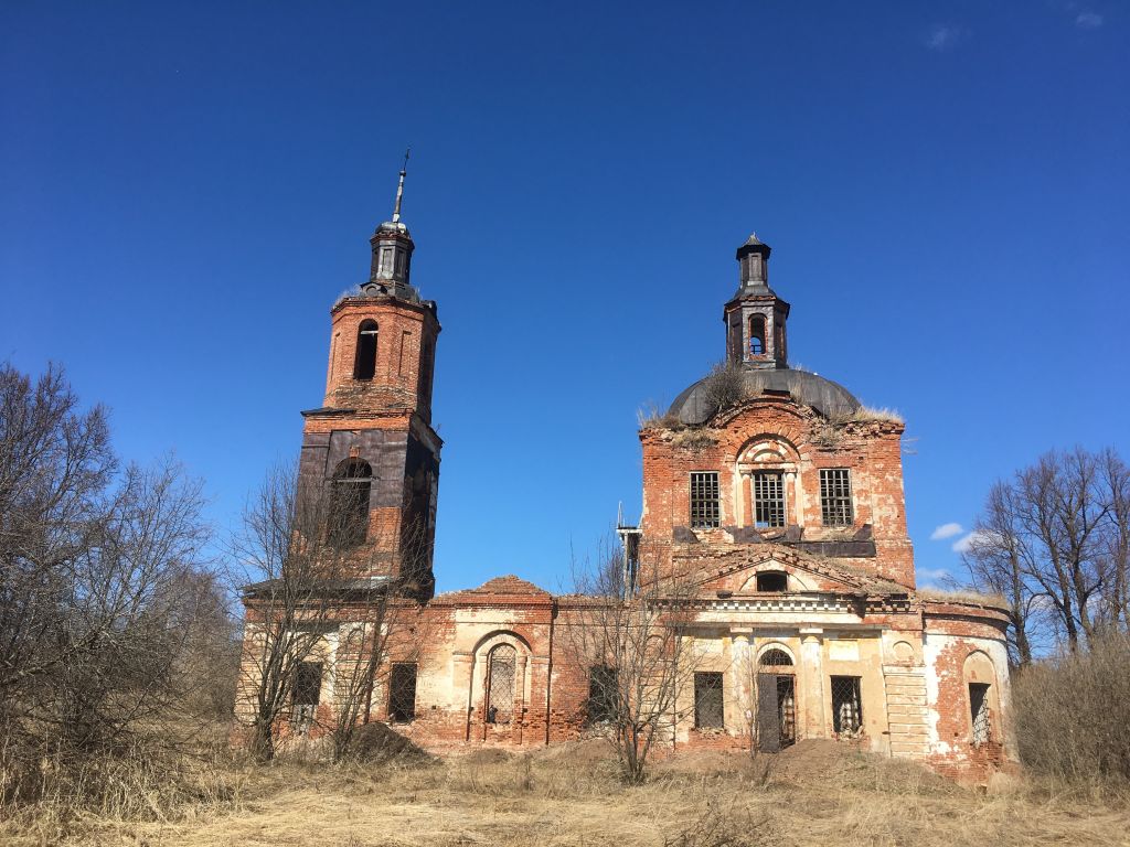 Кулюшево. Церковь Георгия Победоносца. фасады