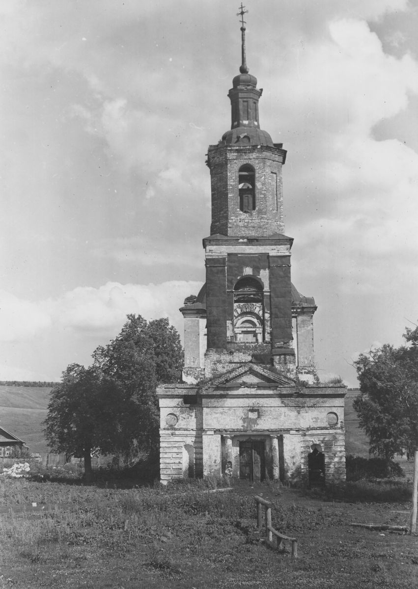 Церковь Георгия Победоносца, Кулюшево (Каракулинский район, Республика Удмуртия). архивная фотография, из паспорта объекта культурного наследия
