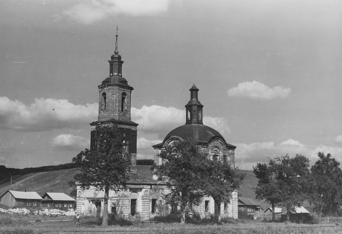 Церковь Георгия Победоносца, Кулюшево (Каракулинский район, Республика Удмуртия). архивная фотография, из паспорта объекта культурного наследия