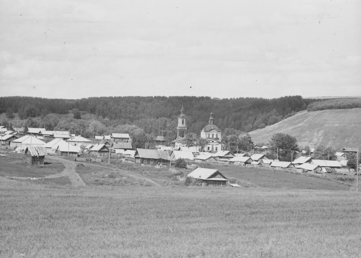 Церковь Георгия Победоносца, Кулюшево (Каракулинский район, Республика Удмуртия). архивная фотография, из паспорта объекта культурного наследия