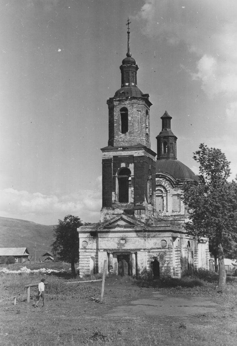 Кулюшево. Церковь Георгия Победоносца. архивная фотография, из паспорта объекта культурного наследия