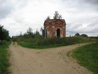 Неизвестная часовня, вид с юга<br>, Волосово, Калязинский район, Тверская область