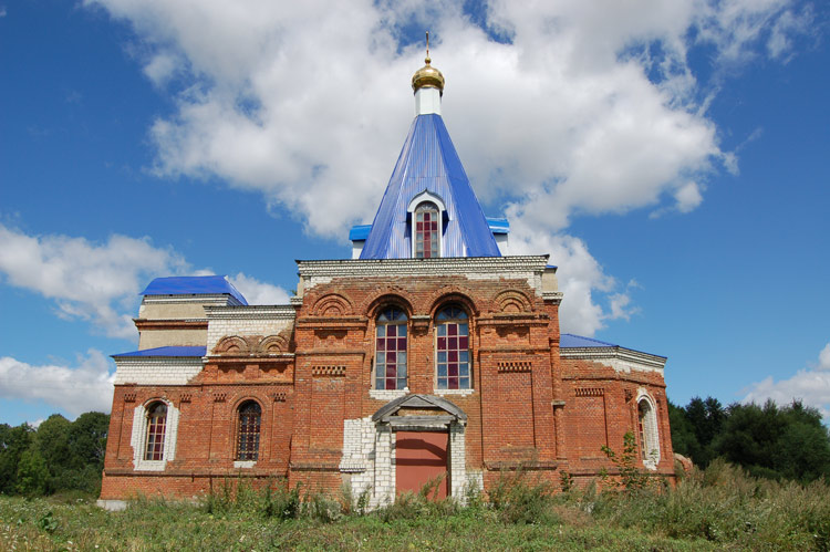 Церковь Покрова Пресвятой Богородицы, Покровка 1-я (Ливенский район и г. Ливны, Орловская область). фасады, Южный фасад