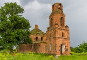 Церковь Тихвинской иконы Божией Матери, Вид с северо-запада<br>, Мощеное, Хотынецкий район, Орловская область
