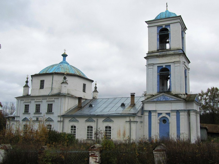 Церковь Троицы Живоначальной, Охона (Пестовский район, Новгородская область). фасады, северный фасад