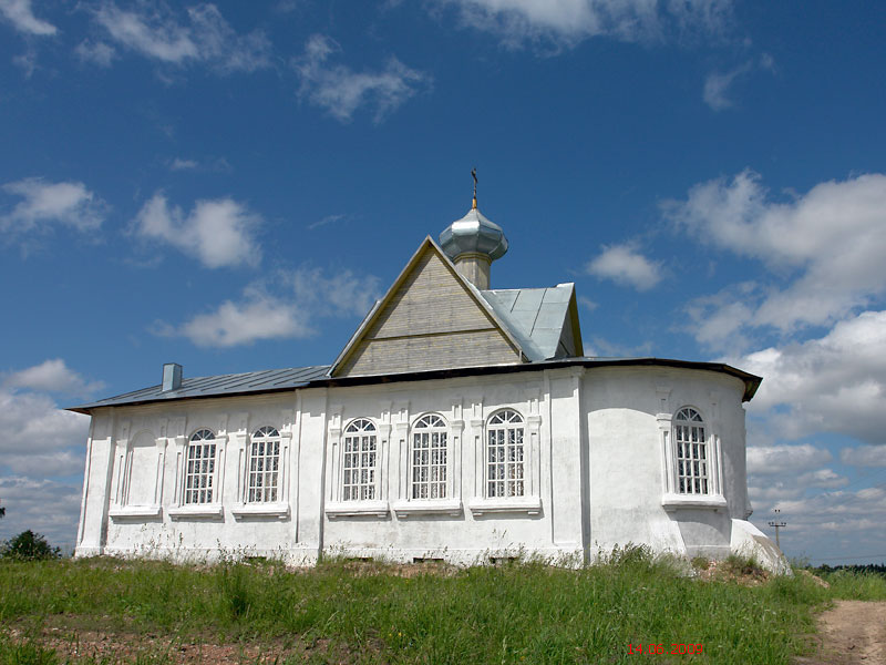 Церковь Покрова Пресвятой Богородицы (каменная), Ёлкино (Пестовский район, Новгородская область). фасады