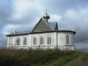 Ёлкино. Покрова Пресвятой Богородицы (каменная), церковь