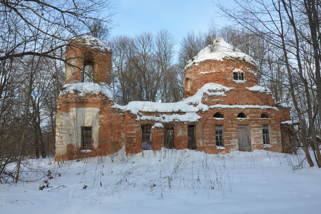 Церковь Покрова Пресвятой Богородицы, Глазуново (Мценский район и г. Мценск, Орловская область). фасады