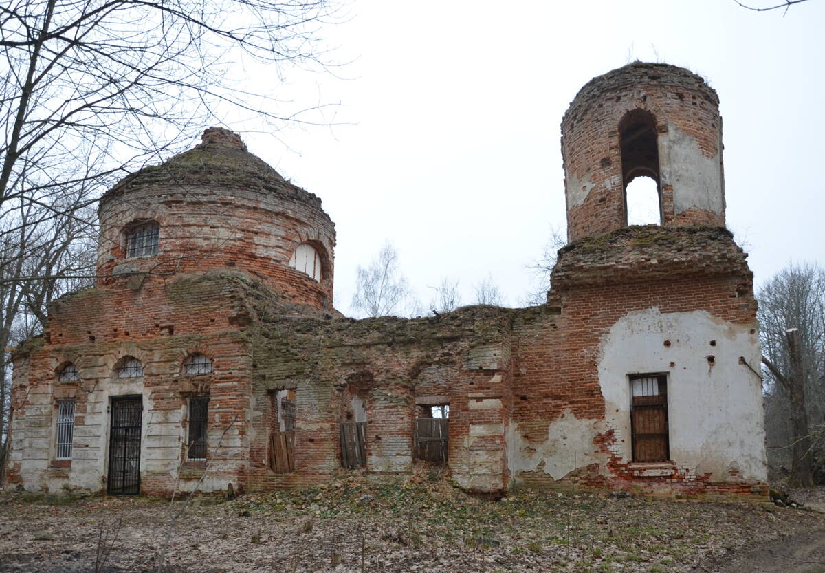 Церковь Покрова Пресвятой Богородицы, Глазуново (Мценский район и г. Мценск, Орловская область). фасады
