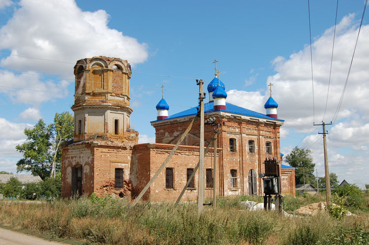 Церковь Успения Пресвятой Богородицы, Теличье (Ливенский район и г. Ливны, Орловская область). документальные фотографии
