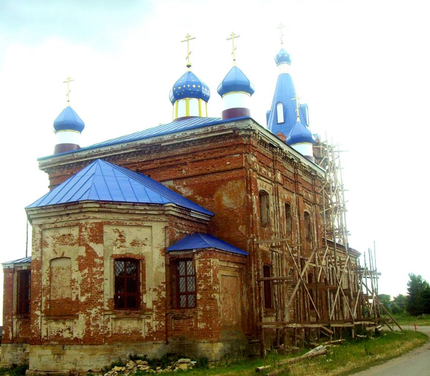 Церковь Успения Пресвятой Богородицы, Теличье (Ливенский район и г. Ливны, Орловская область). документальные фотографии