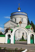 Церковь Димитрия Солунского в Беломестной слободе, Храм Димитрия Солунского с центральными воротами<br>, Ливны, Ливенский район и г. Ливны, Орловская область