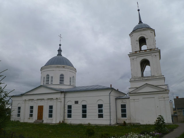 Казарь. Церковь Рождества Пресвятой Богородицы. фасады