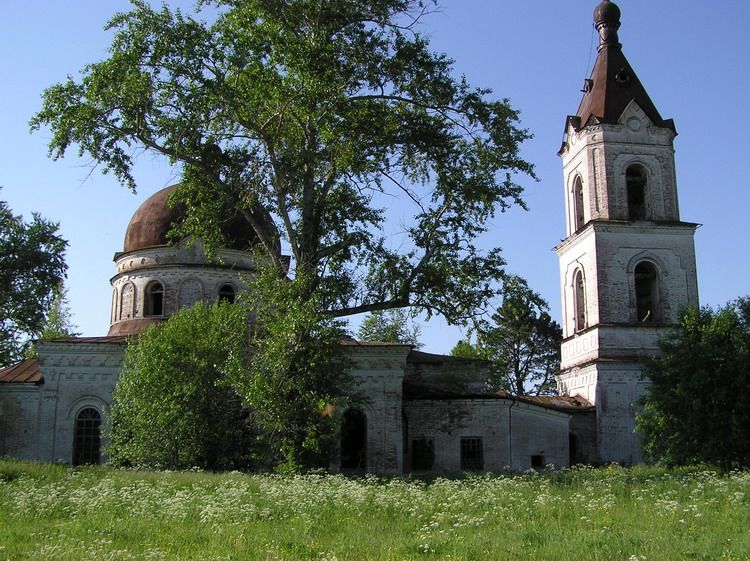 Церковь Воздвижения Креста Господня, Анкушино, урочище (Юрьянский район, Кировская область). фасады