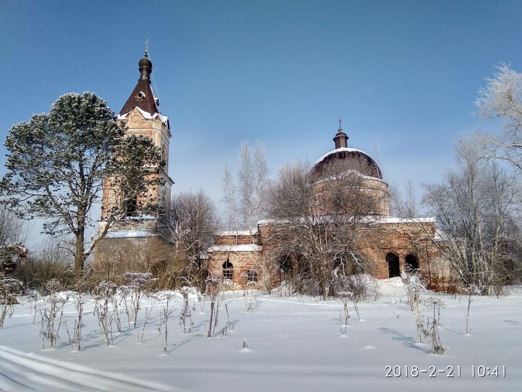 Церковь Воздвижения Креста Господня, Анкушино, урочище (Юрьянский район, Кировская область). архитектурные детали