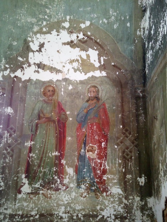 Церковь Воздвижения Креста Господня, Анкушино, урочище (Юрьянский район, Кировская область). интерьер и убранство