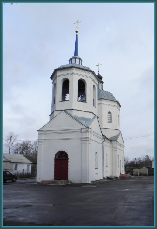 Церковь Рождества Пресвятой Богородицы, Глазуновка (Глазуновский район, Орловская область). фасады, храм Рождества Богородицы