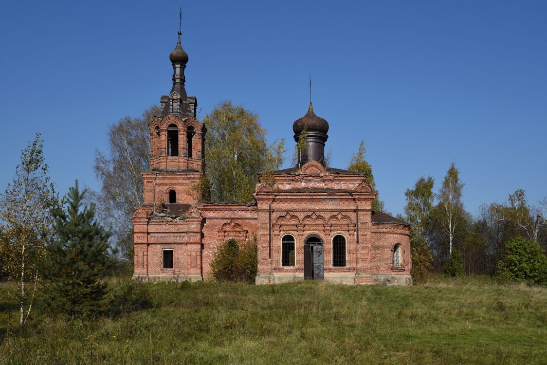 Никола-Реня. Церковь Успения Пресвятой Богородицы. фасады, Вид с юга