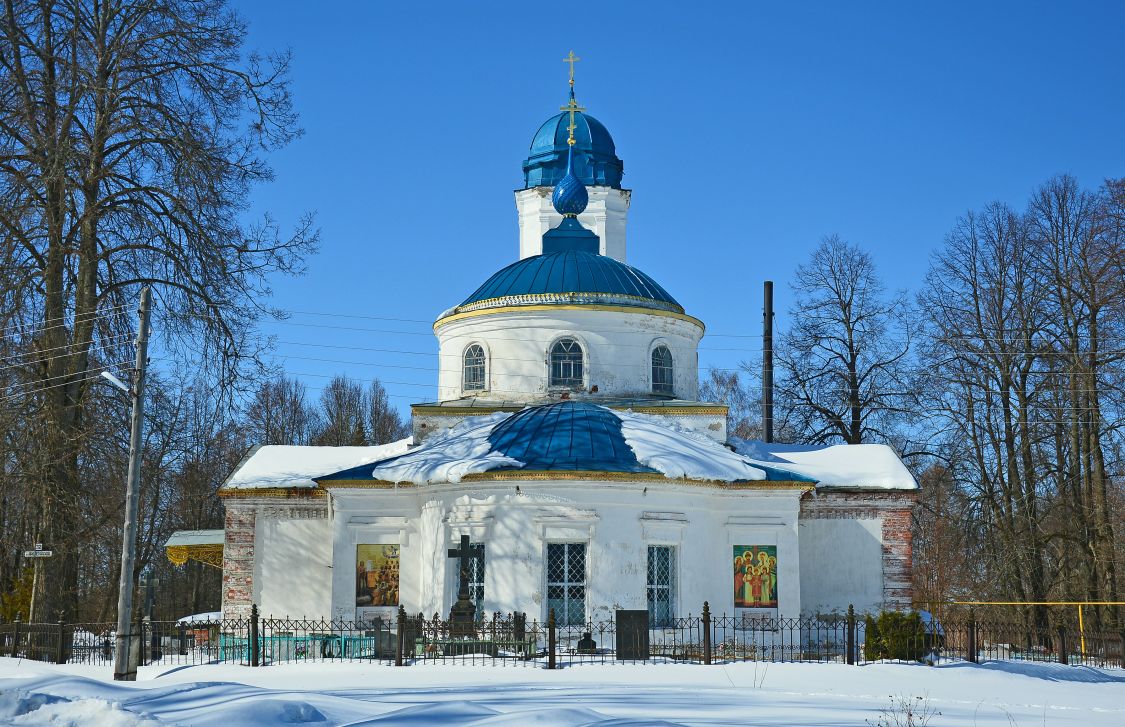 Великое. Церковь Боголюбской иконы Божией Матери. фасады