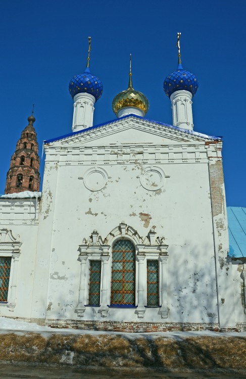 Церковь Покрова Пресвятой Богородицы, Великое (Гаврилов-Ямский район, Ярославская область). архитектурные детали