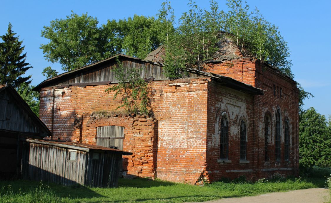 Великое. Церковь Тихвинской иконы Божией Матери. фасады