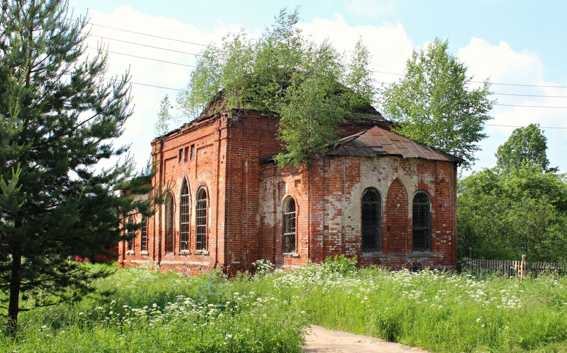 Великое. Церковь Тихвинской иконы Божией Матери. фасады