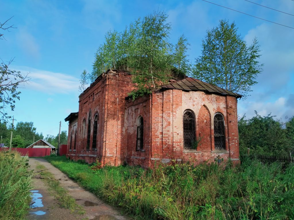 Церковь Тихвинской иконы Божией Матери, Великое (Гаврилов-Ямский район, Ярославская область). фасады