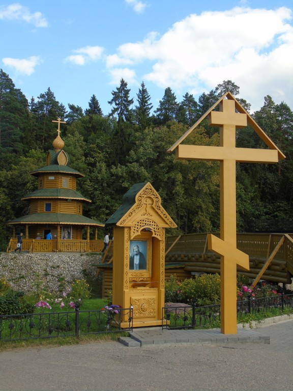 Часовня Серафима Саровского на источнике преп.Серафима, Цыгановка (Дивеевский район, Нижегородская область). дополнительная информация