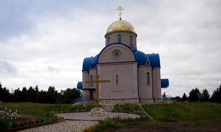 Боровичи. Церковь Рождества Иоанна Предтечи в Сосновке. фасады, Восточный фасад