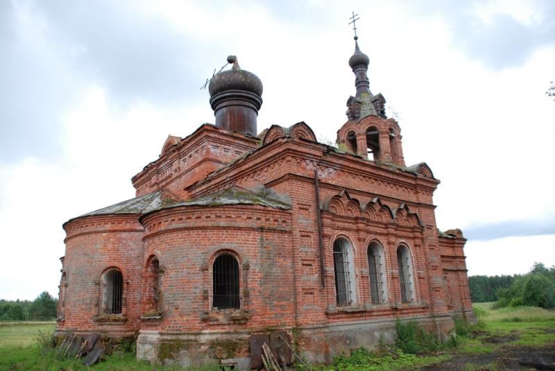 Церковь Успения Пресвятой Богородицы, Никола-Реня (Весьегонский район, Тверская область). фасады