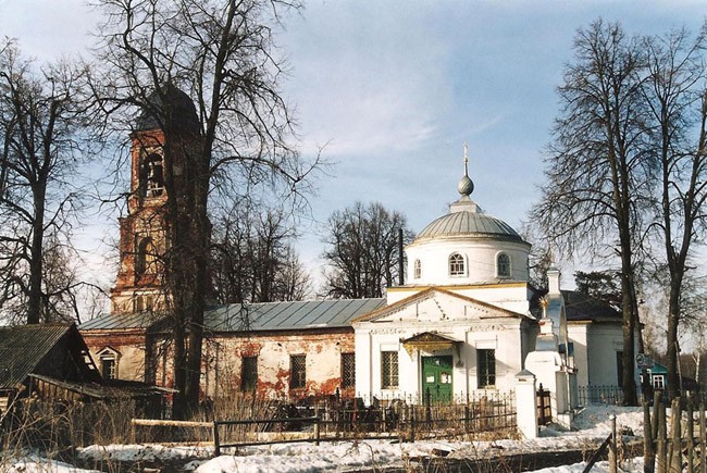 Церковь Боголюбской иконы Божией Матери, Великое (Гаврилов-Ямский район, Ярославская область). фасады, Вид с южной стороны.