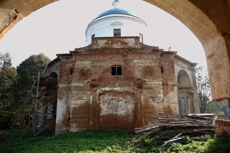 Церковь Казанской иконы Божией Матери, Рай (Смоленский район, Смоленская область). фасады