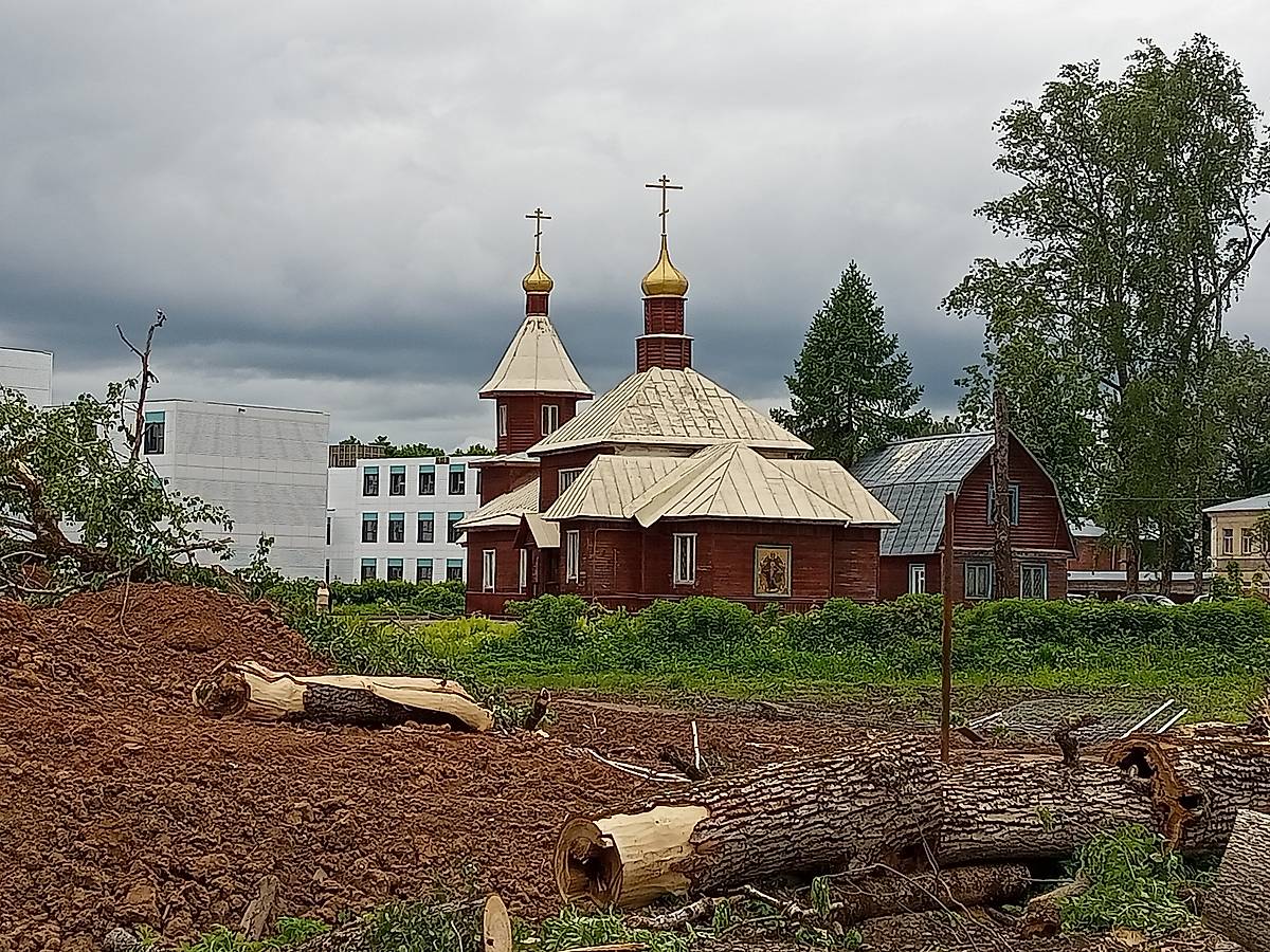 фасады. Церковь Феодора Смоленского, Гедеоновка (Смоленский район, Смоленская область)