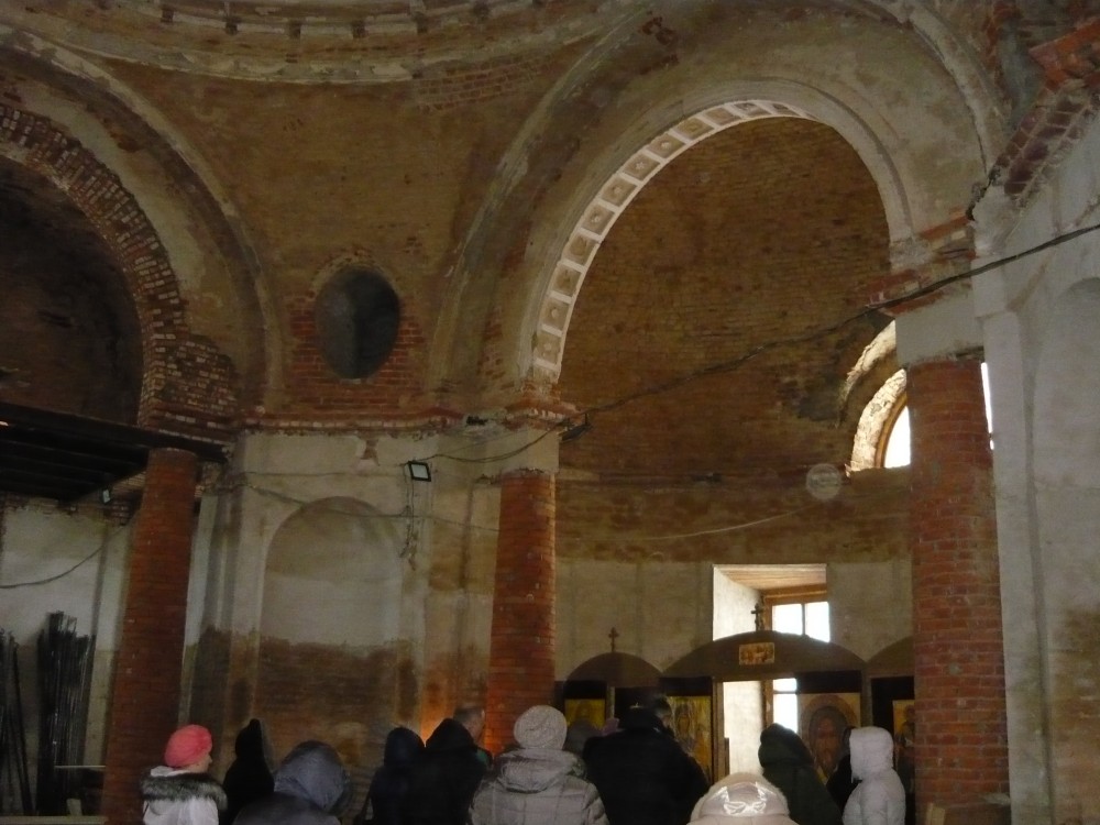Церковь Казанской иконы Божией Матери, Рай (Смоленский район, Смоленская область). интерьер и убранство