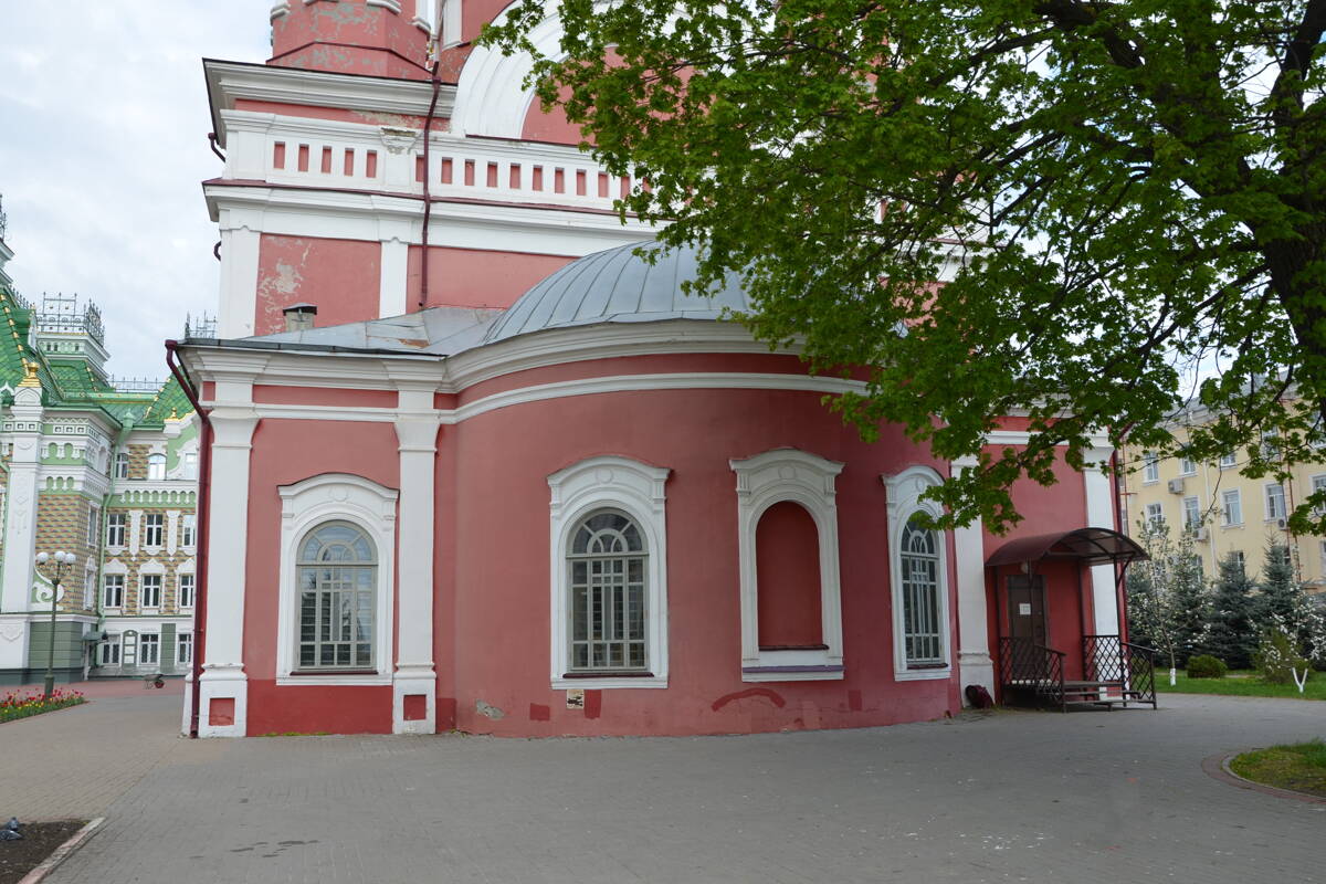 Казанский мужской монастырь. Церковь Иоанна Предтечи, Тамбов (Тамбов, город, Тамбовская область). архитектурные детали