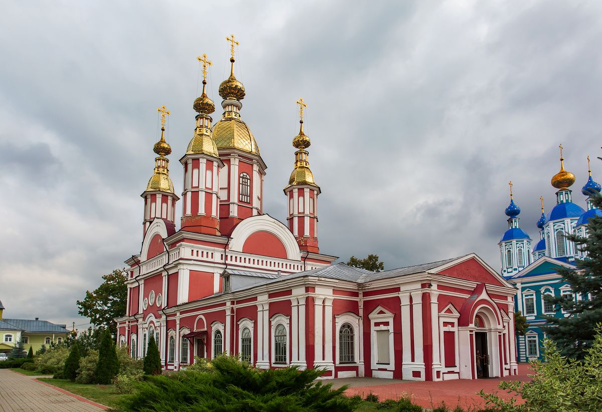 фасады. Казанский мужской монастырь. Церковь Иоанна Предтечи, Тамбов (Тамбов, город, Тамбовская область)