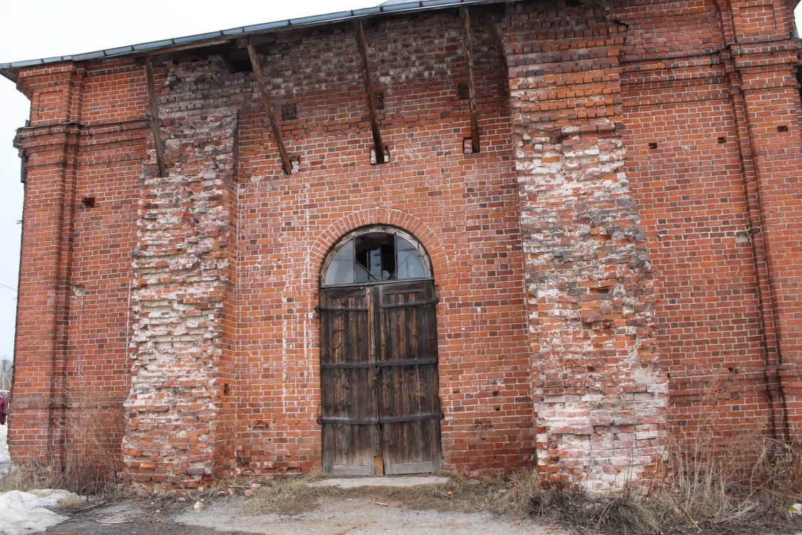 Церковь Николая Чудотворца, Владимирское (Воскресенский район, Нижегородская область). архитектурные детали