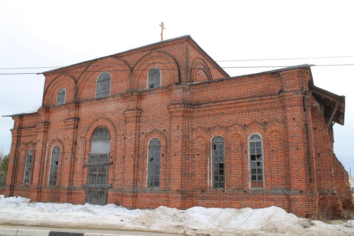 Церковь Николая Чудотворца, Владимирское (Воскресенский район, Нижегородская область). фасады