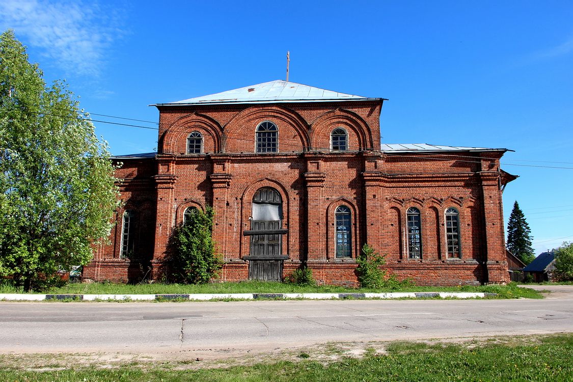 Владимирское. Церковь Николая Чудотворца. фасады