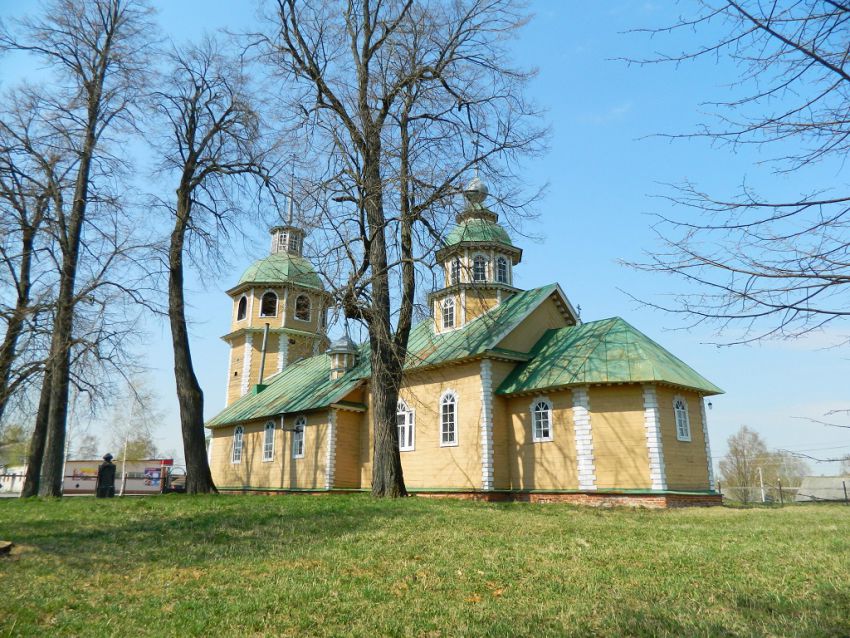 Владимирское. Церковь Владимирской иконы Божией Матери. фасады