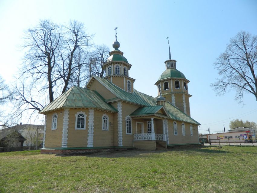 Церковь Владимирской иконы Божией Матери, Владимирское (Воскресенский район, Нижегородская область). документальные фотографии