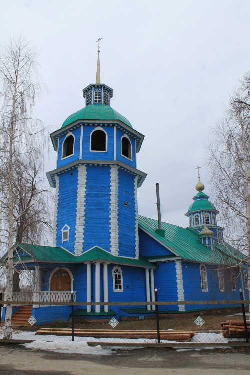 Церковь Владимирской иконы Божией Матери, Владимирское (Воскресенский район, Нижегородская область). фасады