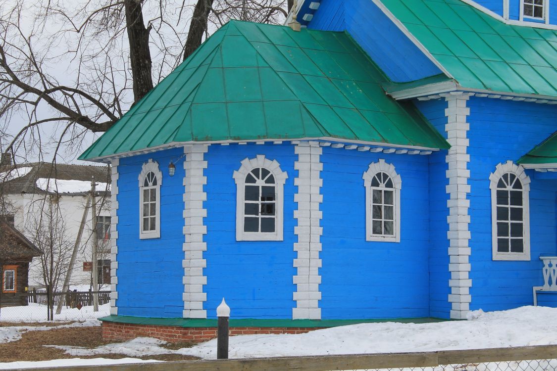 Церковь Владимирской иконы Божией Матери, Владимирское (Воскресенский район, Нижегородская область). архитектурные детали