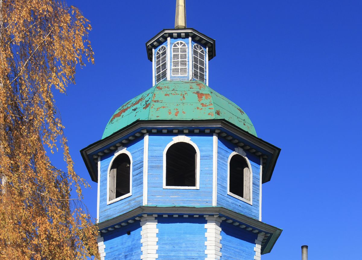 Церковь Владимирской иконы Божией Матери, Владимирское (Воскресенский район, Нижегородская область). архитектурные детали, Ярус звона колокольни