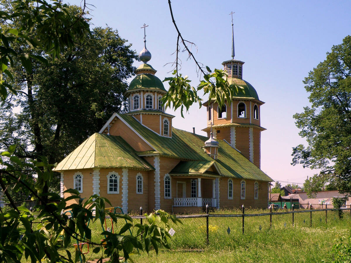 Церковь Владимирской иконы Божией Матери, Владимирское (Воскресенский район, Нижегородская область). фасады