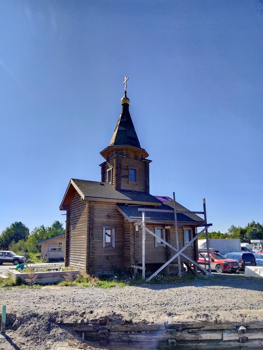 Часовня Николая Чудотворца, Рабочеостровск (Кемский район, Республика Карелия). фасады