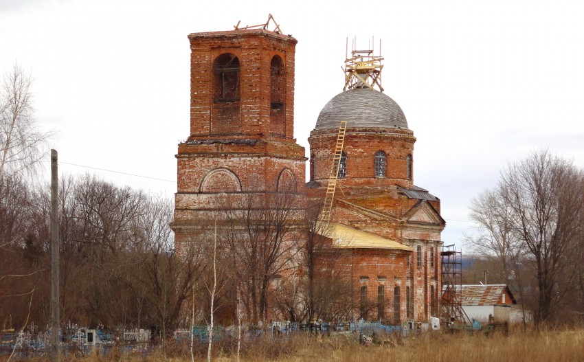 Церковь Покрова Пресвятой Богородицы, Плотинское (Лысковский район, Нижегородская область). фасады