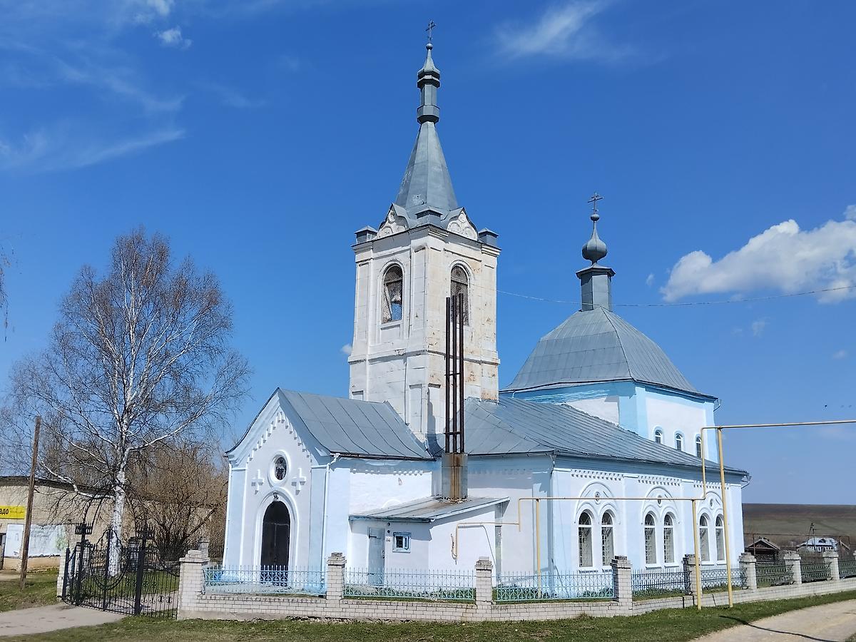 фасады. Церковь иконы Божией Матери "Всех скорбящих Радость", Большие Печерки (Шатковский район, Нижегородская область)